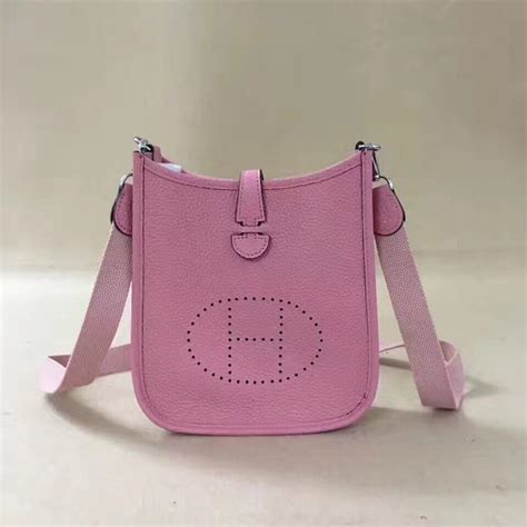 hermes mini pink bag